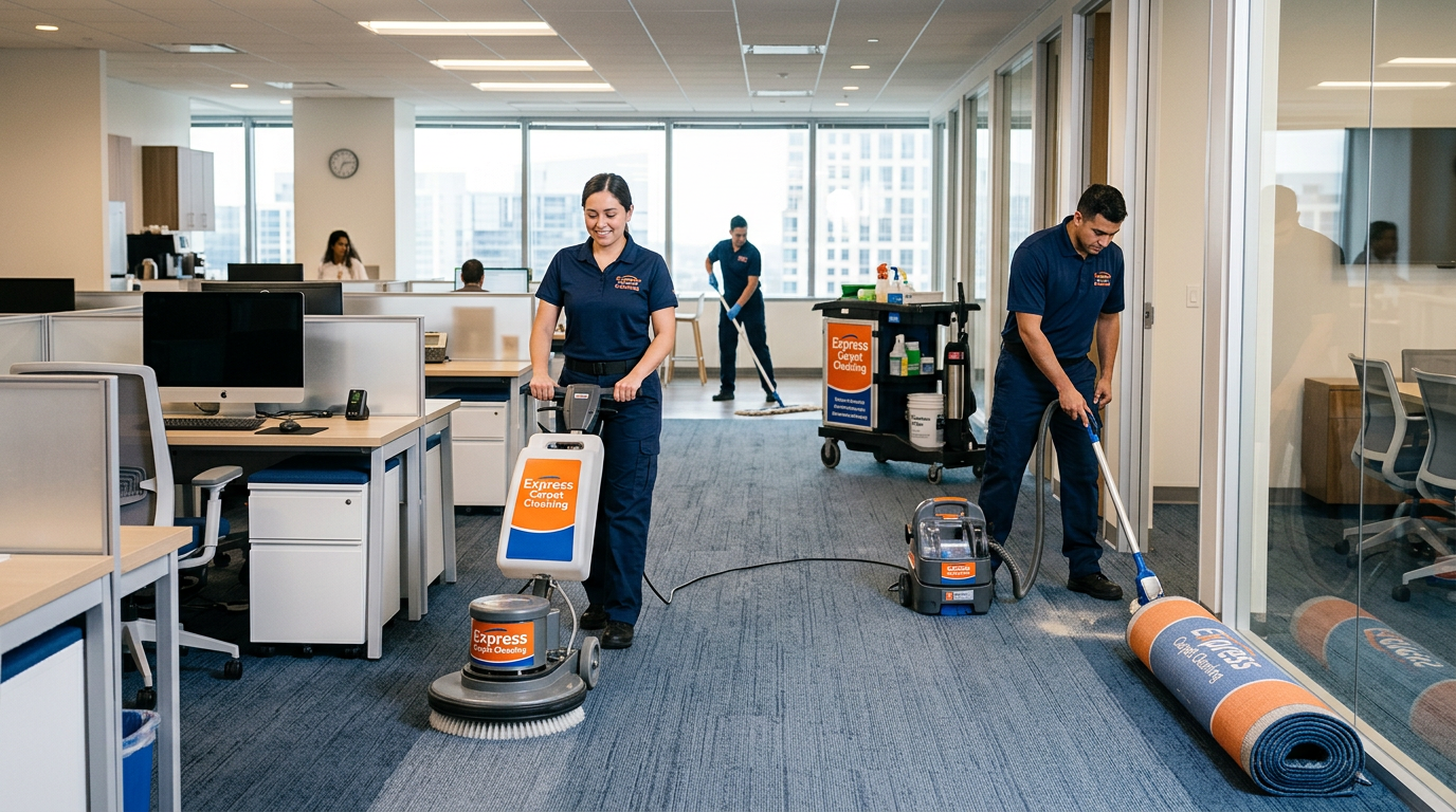 Office carpet cleaning