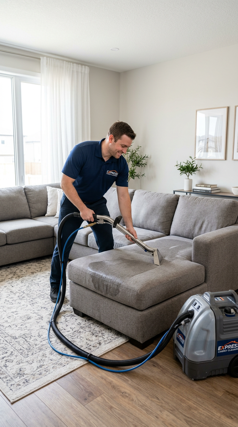 Professional sofa cleaning